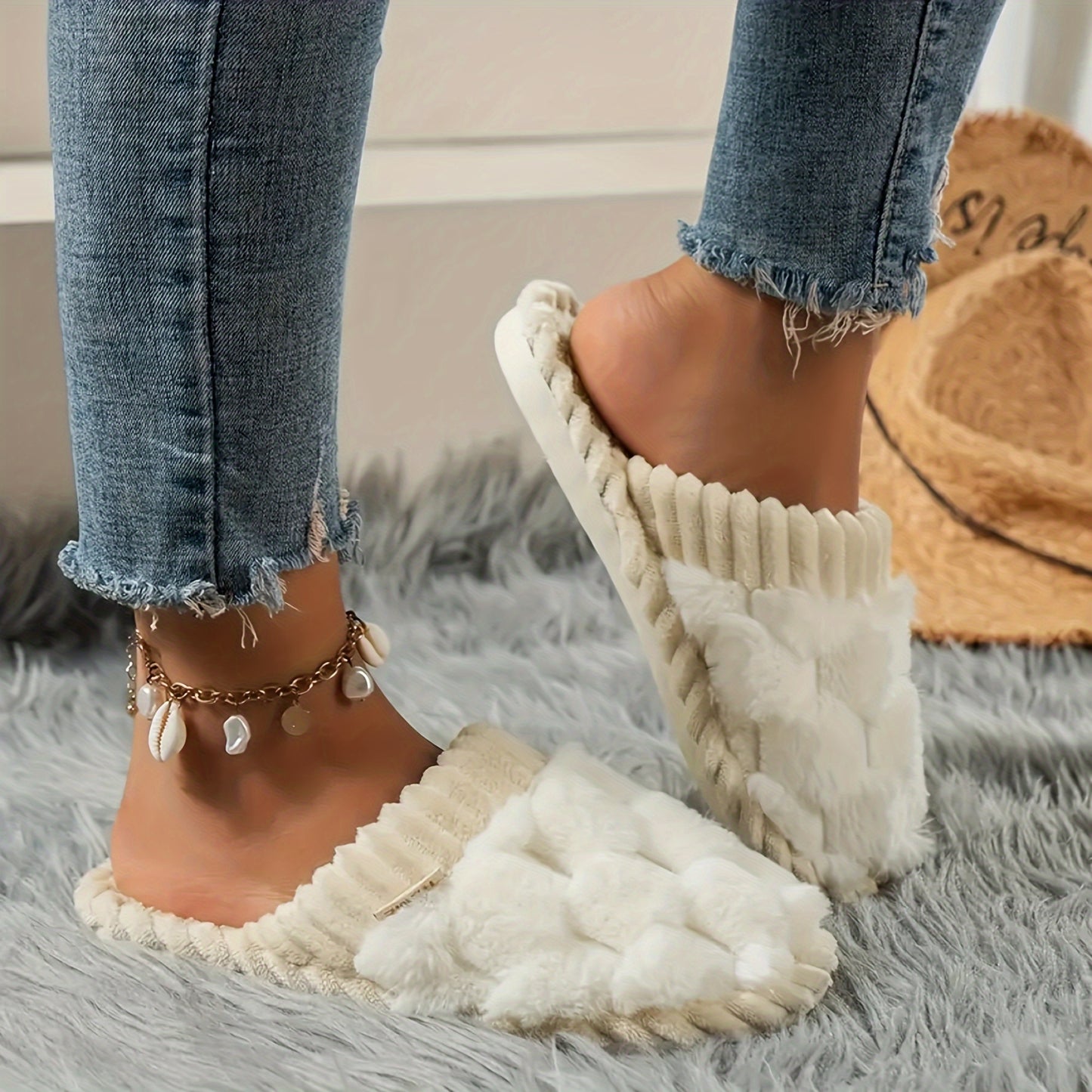 Luxe trendy pantoffels