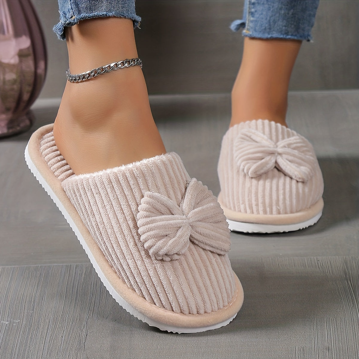 Fluffy pantoffels