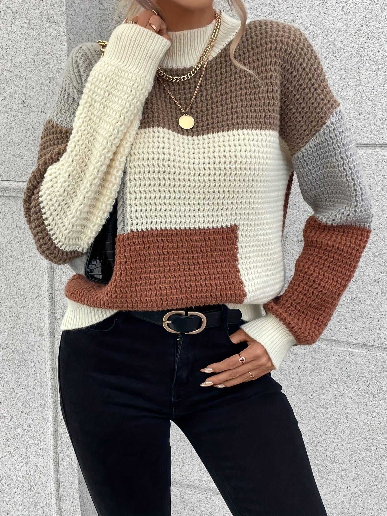 Elegante herfst trui