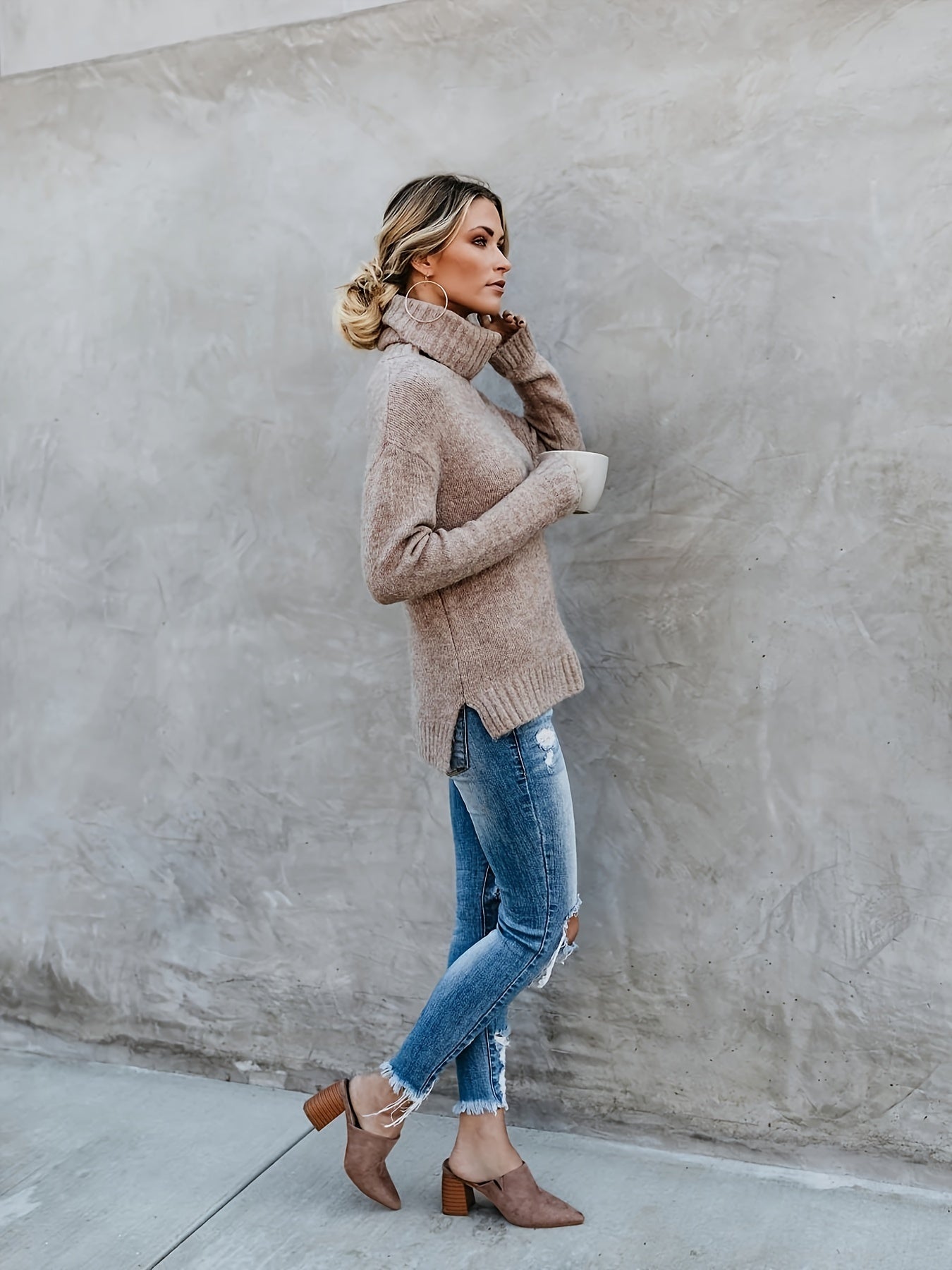 Edith's Winter Glow sweater