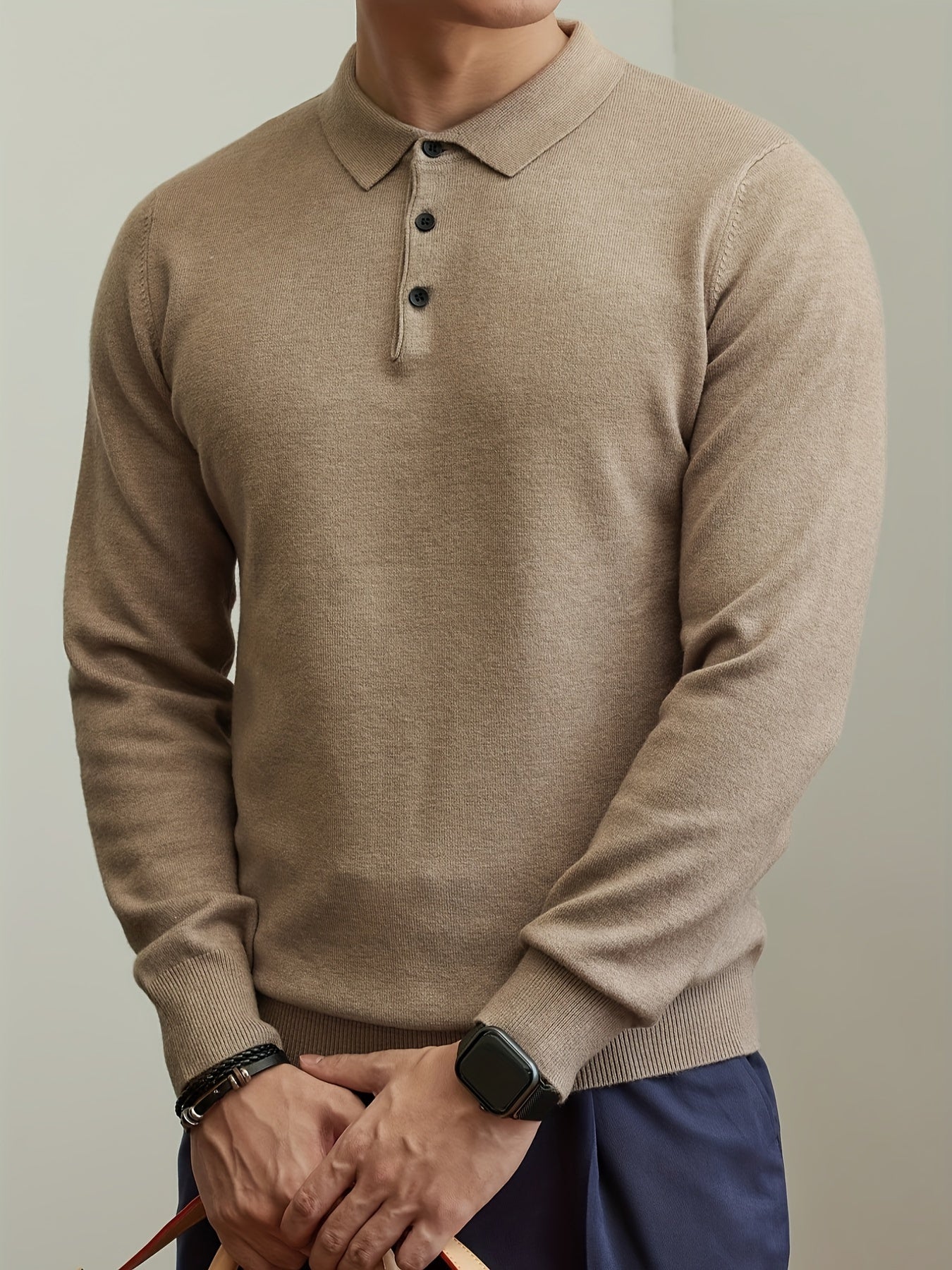 Long sleeve polo