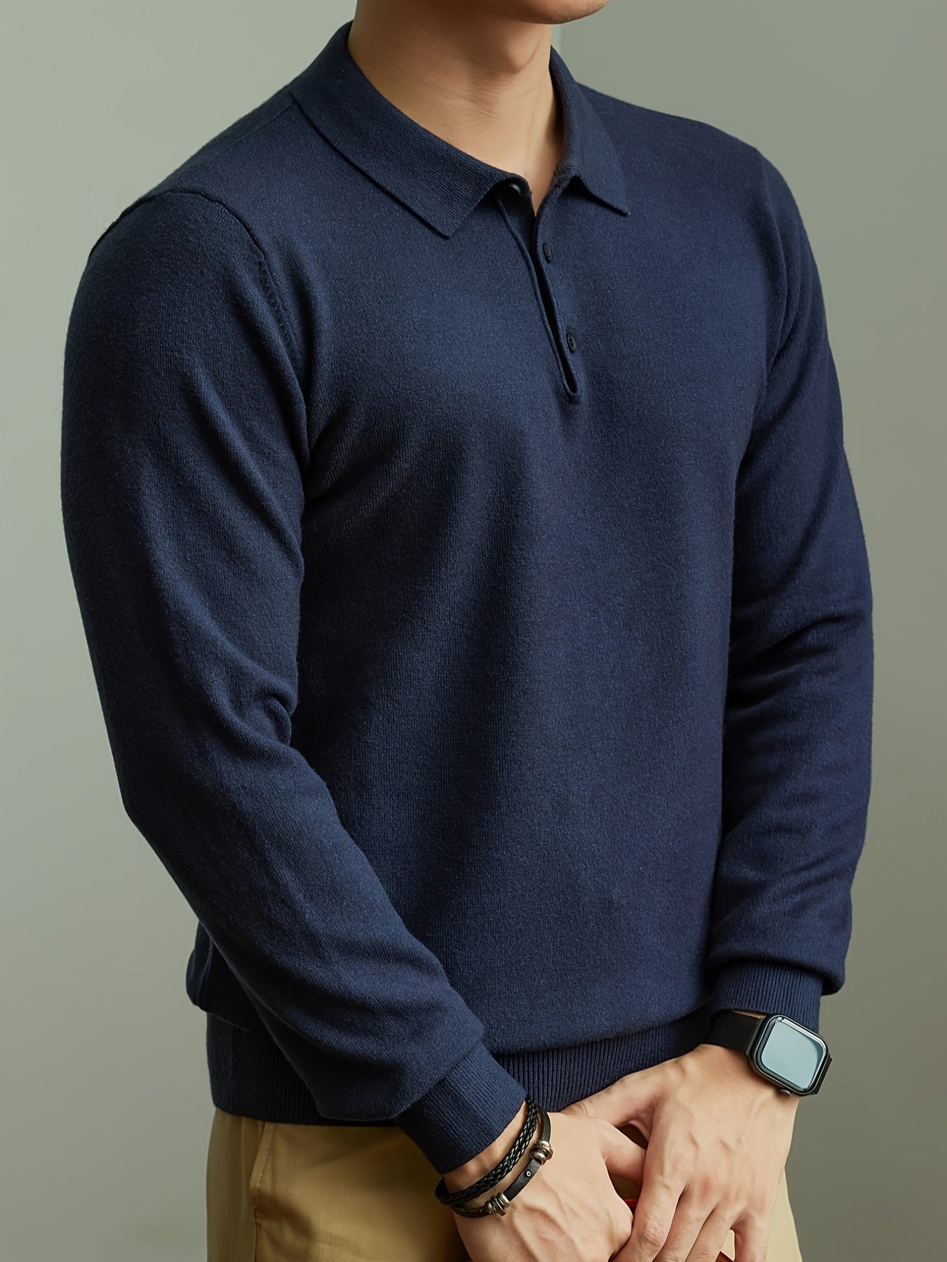 Long sleeve polo