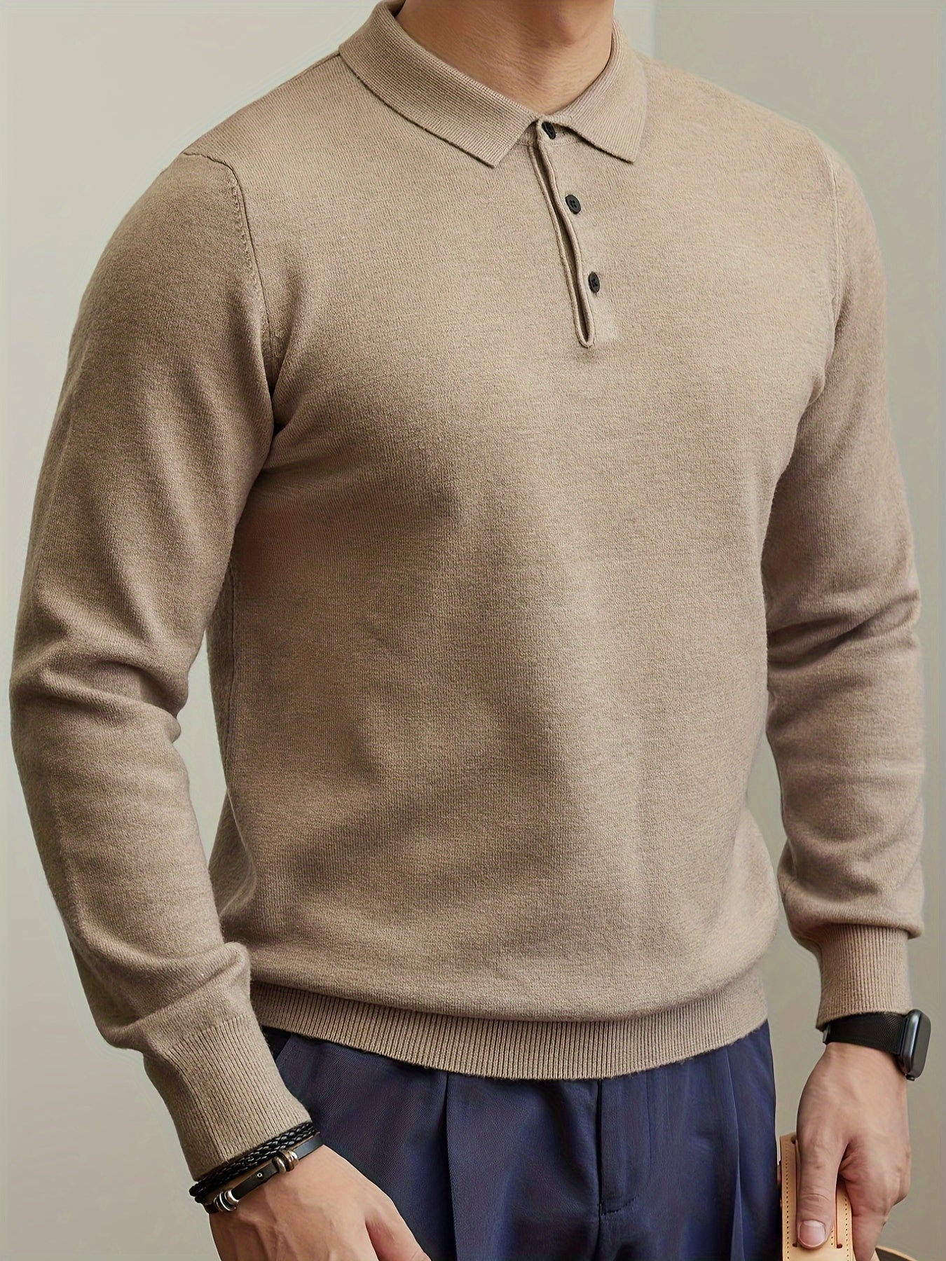 Long sleeve polo
