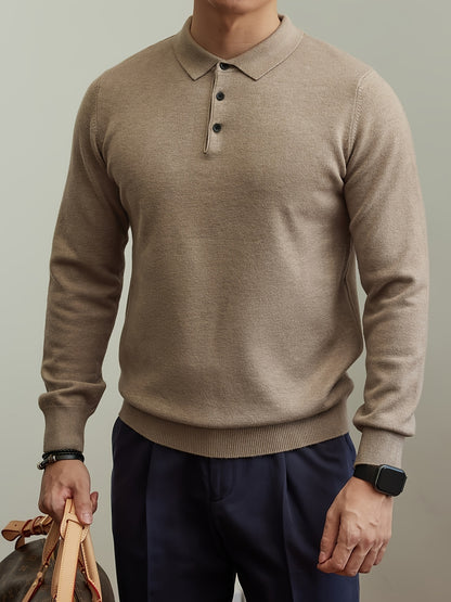 Long sleeve polo