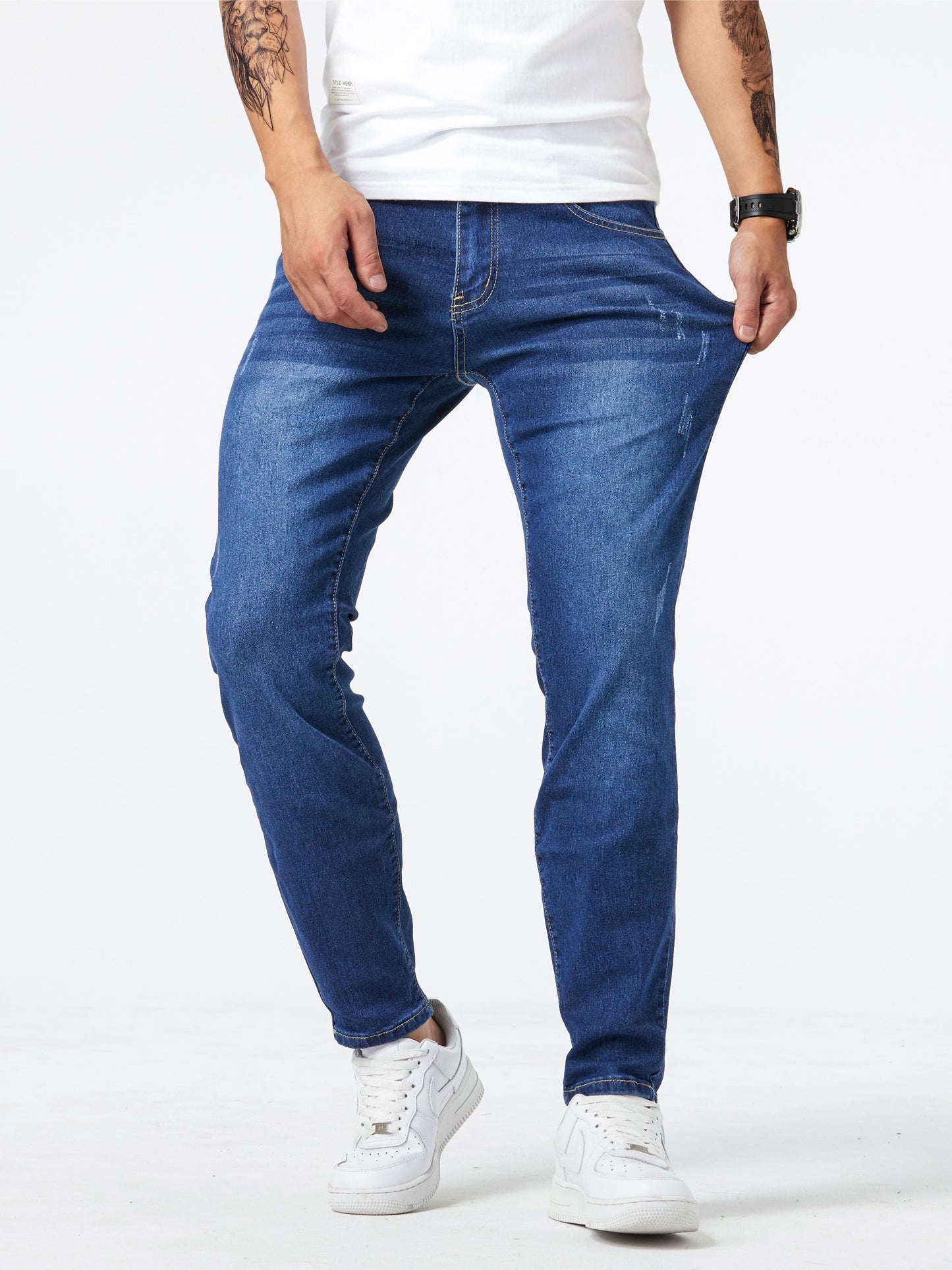 Slim fit stretch jeans