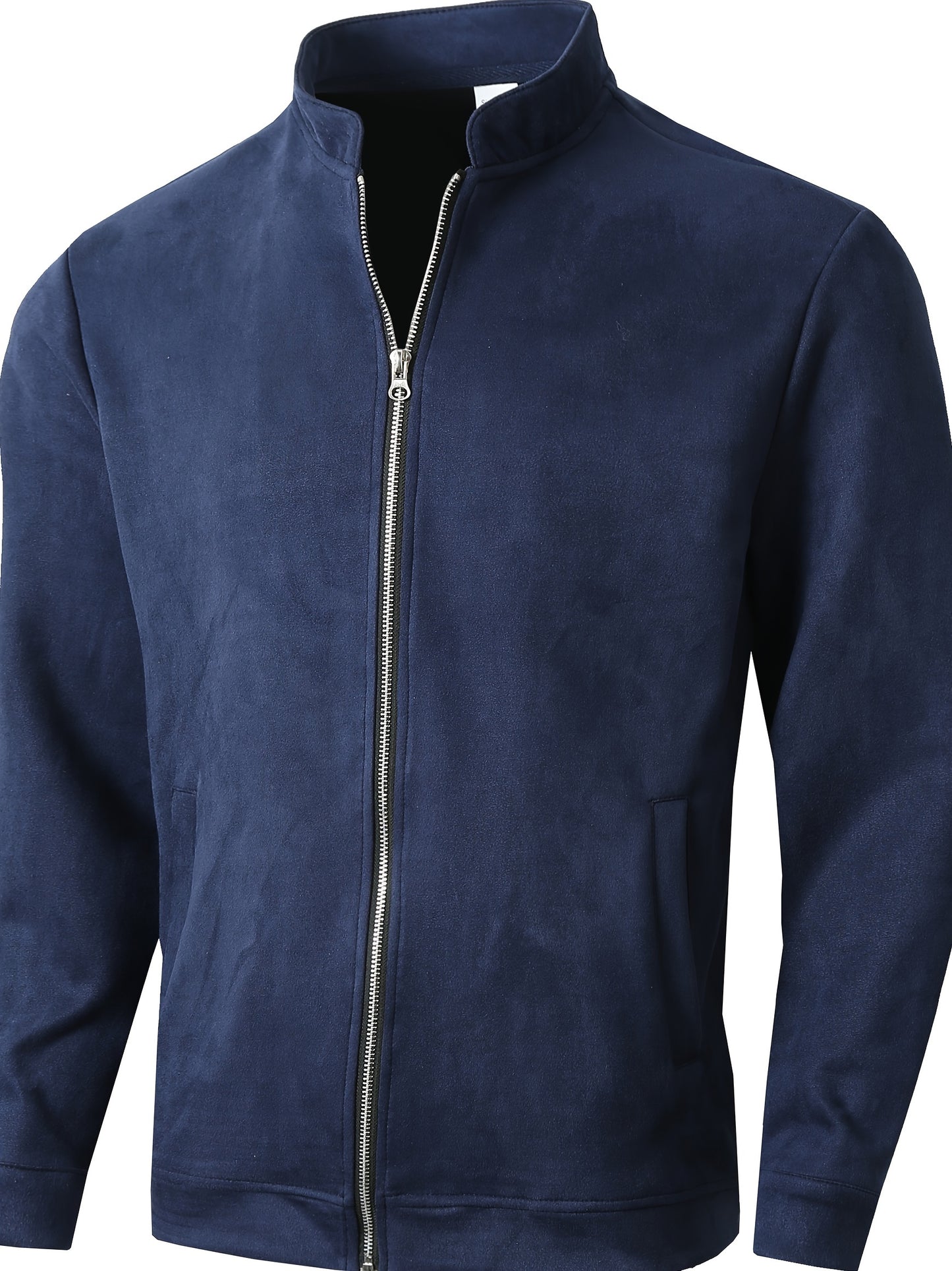 Heren casual zip-up jas